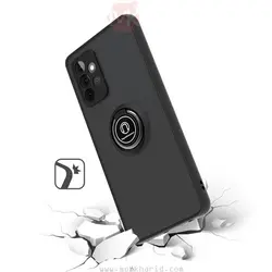 قاب محافظ سامسونگ Rubber Hybrid Matte Ring Cover | Galaxy A73 5G