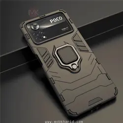 قاب محافظ شیائومی Hard PC Ring Armor Case | Poco X4 Pro 5G