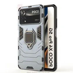 قاب محافظ شیائومی Hard PC Ring Armor Case | Poco X4 Pro 5G