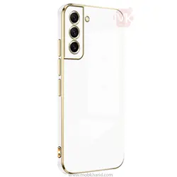 قاب محافظ سامسونگ Luxury Plating Gold Frame Case | Galaxy S21 FE