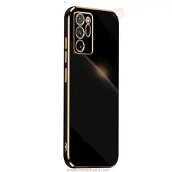 قاب محافظ سامسونگ Luxury Plating Gold Frame Case | Galaxy Note 20 Ultra