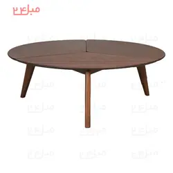 جلو مبلی پازلی مدل MP53 ساخته شده از مرغوبترین چوب راش،دارای صفحه روکش از جنس بلوط