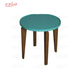 عسلی مبل مدل M58A ساخته شده از مرغوبترین چوب راش دارای صفحه روکش از جنس بلوط