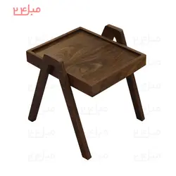 عسلی پازلی مدل MP50A8 ساخته شده از مرغوبترین چوب راش،دارای صفحه روکش از جنس بلوط