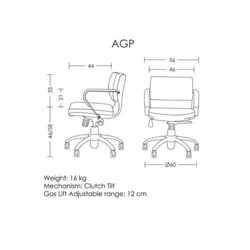 صندلی کارشناسی AGP-162