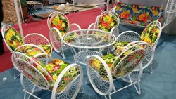 سرویس نهار خوری شش نفره گلبرگ - خرید نهار خوری - قیمت ناهار خوری - مبلمان باغی و ویلا -