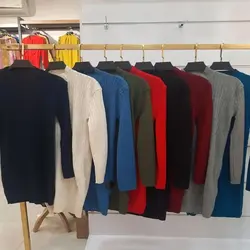 بلوز تونیک گپ سبز یشمی دخترانه و زنانه بافت زیبا معینا