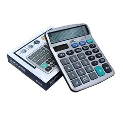 ماشين حساب 12 رقم روميزي چک کن دار دلی مدل 19810