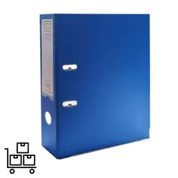 زونکن اتحاد با روکش کتان 7.5 سانتی متر لبه فلز سایز A4 تیگل دار