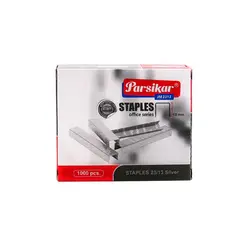 سوزن منگنه صحافی نقره ای 23/13 پارسیکار مدل JM2313