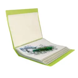 کلیر بوک 100 برگ پاپکو مدل A4-100T قاب دار شفاف