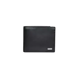 کیف پول مردانه چرمی کراس مدل CROSS INSIGNIA با جای سکه، 2 جیب اسکناس مشکی