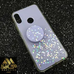 قاب پاپ سوکتدار هوآوی Y6 2019 / Y6 Prime 2019 طرح اکلیلی کد HW219