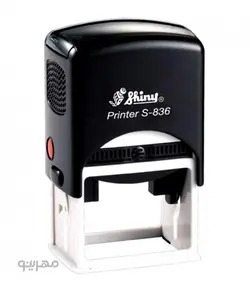 مهر ژلاتینی مستطیل Shiny S-836