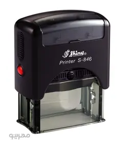 مهر ژلاتینی مستطیل Shiny S-846