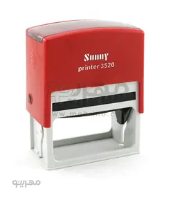 مهر ژلاتینی مستطیل Sunny 3520