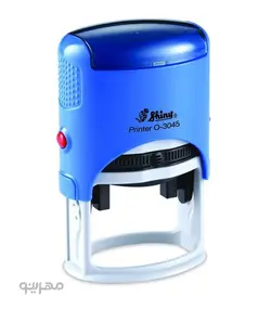 مهر ژلاتینی بیضی Shiny O-3045