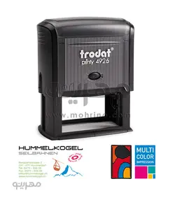 مهر رنگی چند رنگ مستطیل Trodat 4926