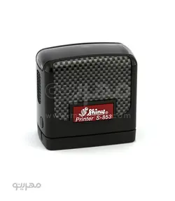 مهر ژلاتینی مستطیل Shiny S-853