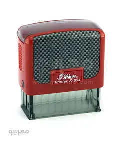 مهر ژلاتینی مستطیل Shiny S-854