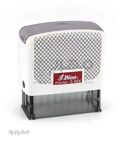 مهر ژلاتینی مستطیل Shiny S-854