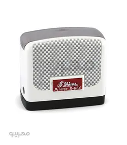 مهر ژلاتینی مستطیل Shiny S-854
