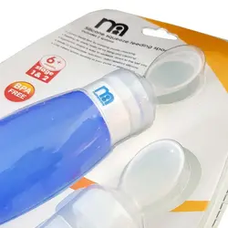 سرلاک خوری قاشق دار سیلیکانی مادرکر MotherCare آبی