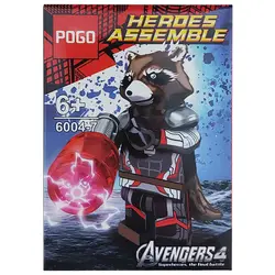 ساختنی پوگو مدل راکت راکون کد ۷ از سری Heroes Assemble 6004