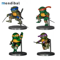 اکشن فیگور مدل لاکپشت های نینجا بسته ۴ عددی TMNT