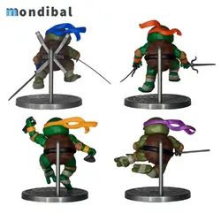 اکشن فیگور مدل لاکپشت های نینجا بسته ۴ عددی TMNT