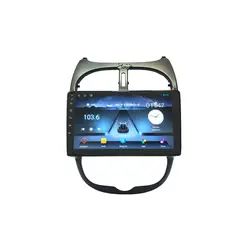 مانیتور 9 اینچ اندروید پژو 206 برند کلاسونیک کارپلی دار