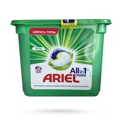 قرص ماشین لباسشویی بالشتکی Ariel آریل همه کاره 25 عددی