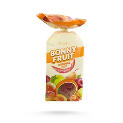 پاستیل شکری روشن ROSHEN با طعم میوه های تابستانی وزن 200 گرم