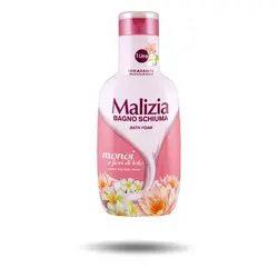 فوم شست و شو بدن Malizia مالیزیا رایحه گلبرگ نیلوفر حجم 1000 میل