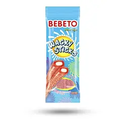 پاستیل شکری لوله ای میوه ای ببتو وزن 75 گرم Bebeto