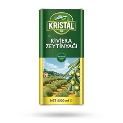 روغن زیتون کریستال Kristal ریویرا حجم 5 لیتری