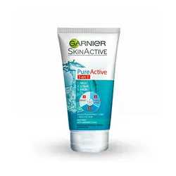 ماسک صورت سه کاره گارنیر مدل Pure Active حجم 150 میل