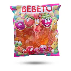 پاستیل پرتقالی ببتو بسته یک کیلویی Bebeto