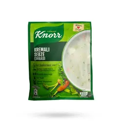 سوپ سبزیجات خامه ای کنور Knorr مدل KREMALI SEBZE وزن 65 گرم