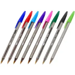 خودکار بیک کریستال لارج 1.6mm - رنگی 8 عددی