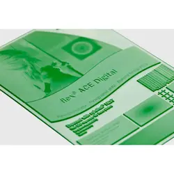 ژلاتین مهرسازی ژاپنی سبز به همراه مایع شستشوی ژلاتین