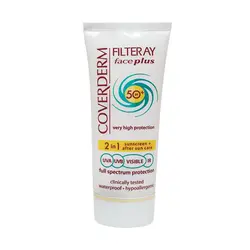 کرم ضد آفتاب فیس پلاس SPF50 پوست چرب کاوردرم 50 میلی لیتر