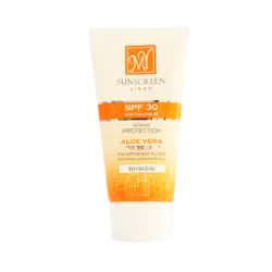 کرم ضد آفتاب بدون رنگ مای SPF30 مناسب پوست های معمولی و خشک ۵۰ میلی لیتر