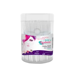 گوش پاک کن آرایشی پنبه ریز ۵۰ عددی