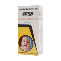 شامپو بدن کرمی بچه ایروکس مناسب پوست های خشک و حساس ۲۰۰ گرم