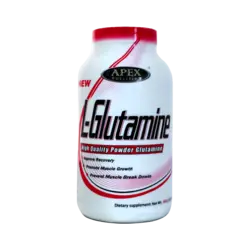 پودر عضله سازی ال گلوتامین اپکس ۳۰۰ گرم