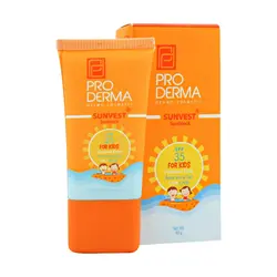کرم ضد آفتاب کودکان SPF35 پرودرما 40 میلی لیتر