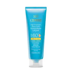 کرم ضد آفتاب رنگی SPF60 سینره فاقد چربی 50 میلی لیتر