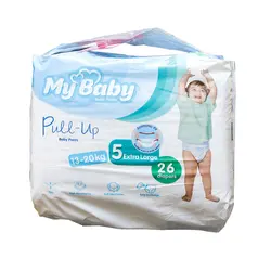 پوشک شورتی بچه پول آپ مای بی بی سایز 5 خیلی بزرگ