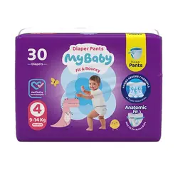 پوشک شورتی بچه پول آپ مای بی بی سایز 4 بزرگ